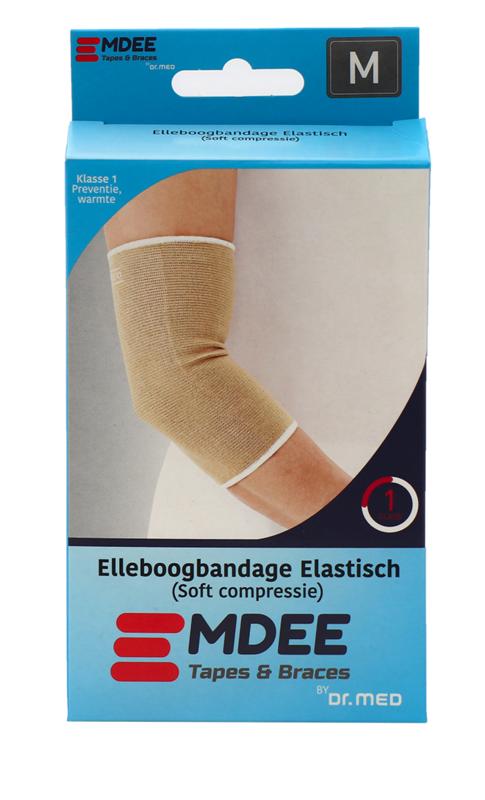 Emdee Elastic Support Elleboog Maat M Huidskleur