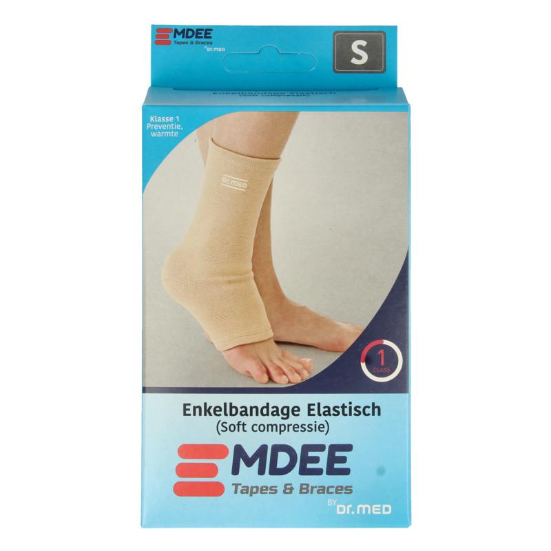 Emdee Elastic Support Enkel Maat S Huidskleur