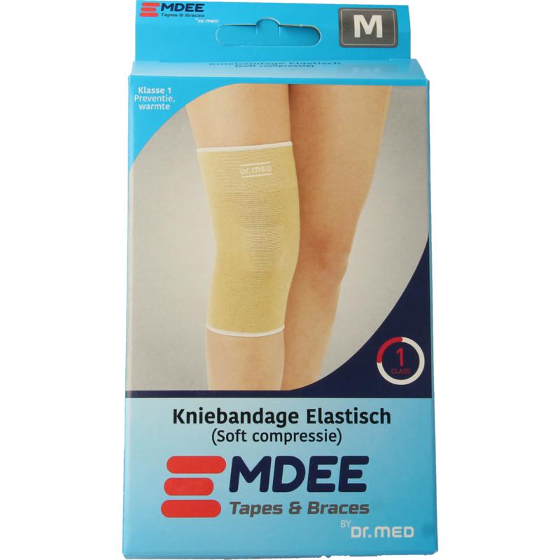 Emdee Elastic Support Knie Maat M Huidskleur