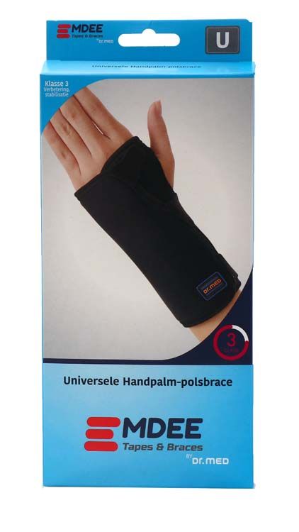 Emdee Pols Dubbel Support Zwart