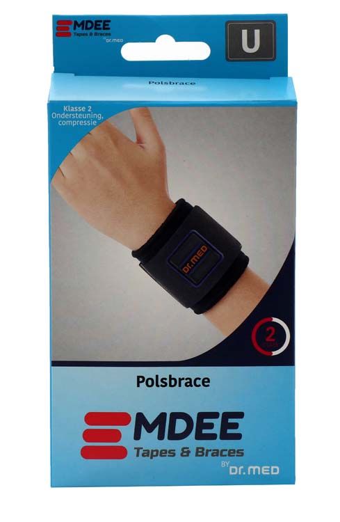 Emdee Pols Supportband Blauw