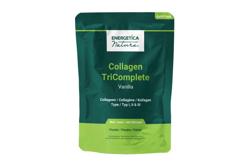 Energetica Nat Collagen Tricomplete Vanilla Refill Pack