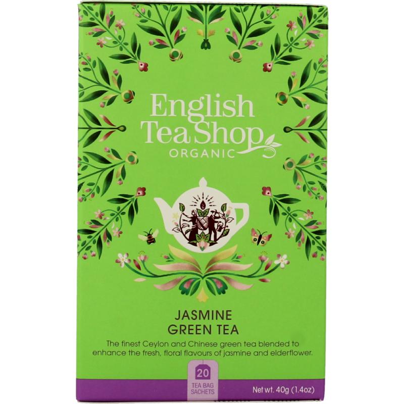 English Tea Shop Jasmin Green Tea Bio