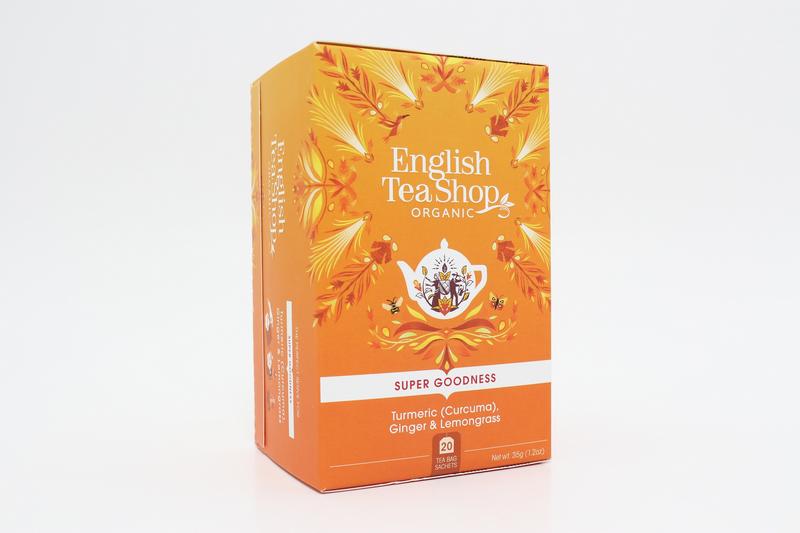 English Tea Shop Turmeric Ginger & Lemongrass Bio