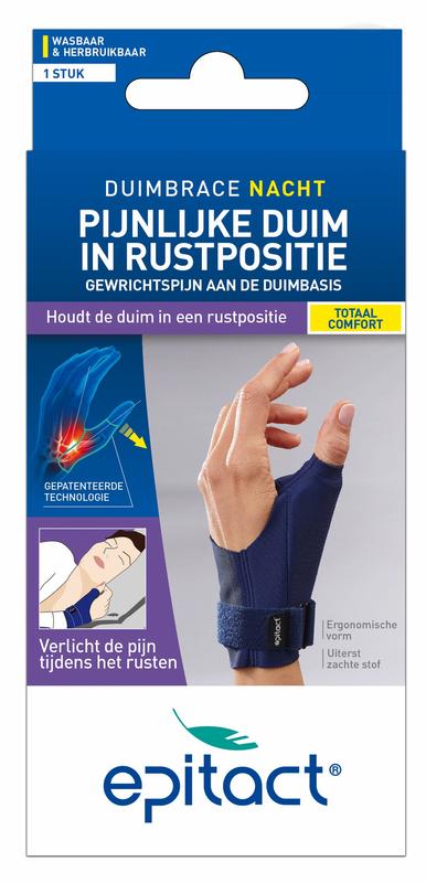 Epitact Duim Orthese Nacht Rechts Maat M