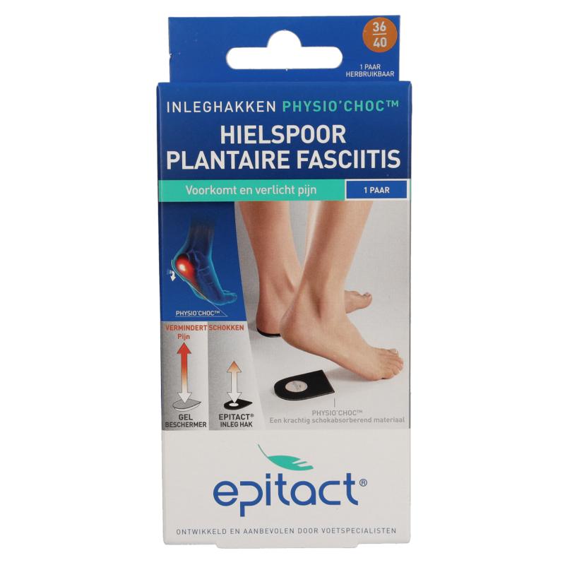 Epitact Hielspoor Inleghakken Met Physio Choc Maat 3640