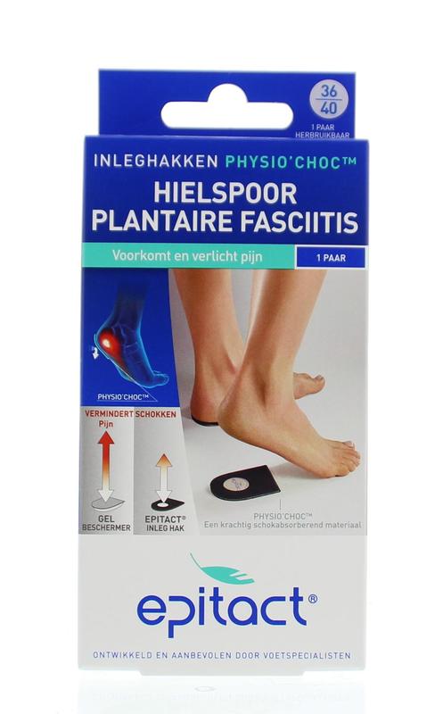 Epitact Hielspoor Inleghakken Met Physio Choc Maat 3640