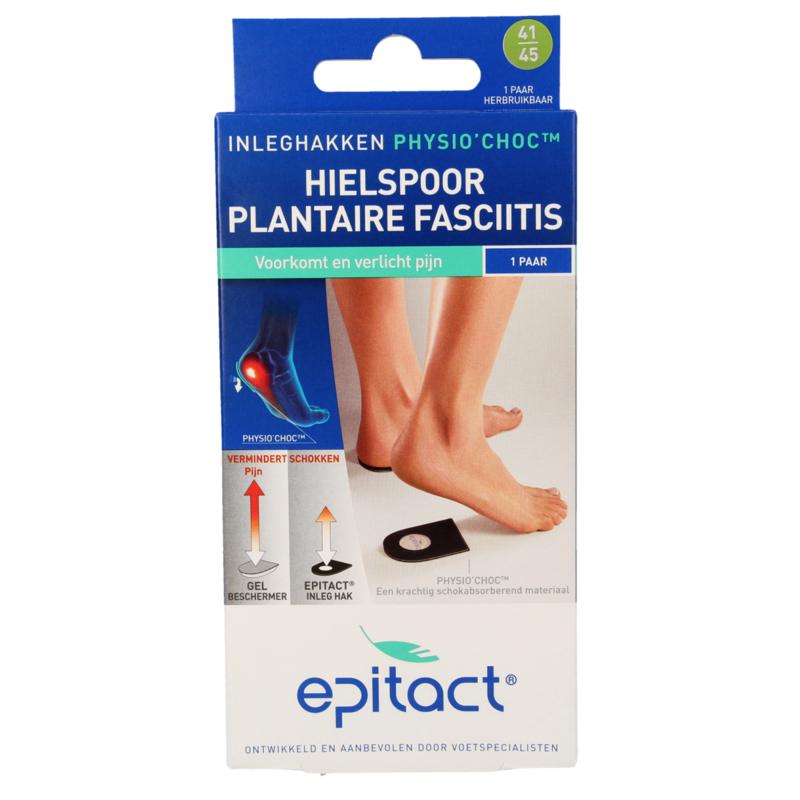 Epitact Hielspoor Inleghakken Met Physio Choc Maat 4145