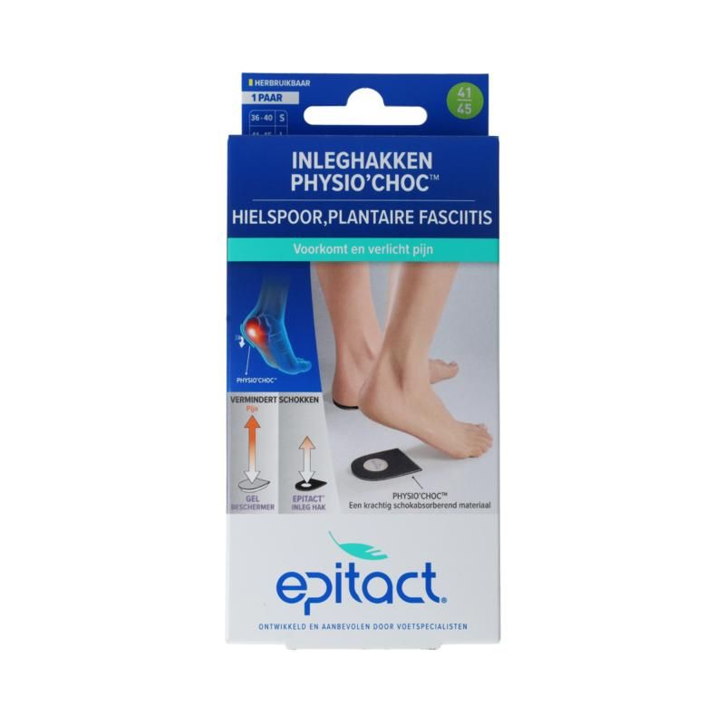 Epitact Hielspoor Inleghakken Met Physio Choc Maat 4145
