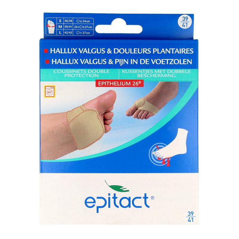 Epitact Voetzoolkussentjes Dubbel Maat 3941