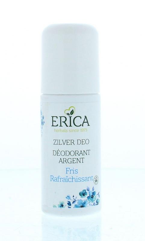 Erica Deodorant Roller Zilver Fris