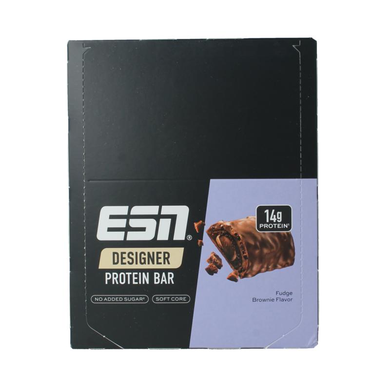Esn Fudge Brownie Bar 45G
