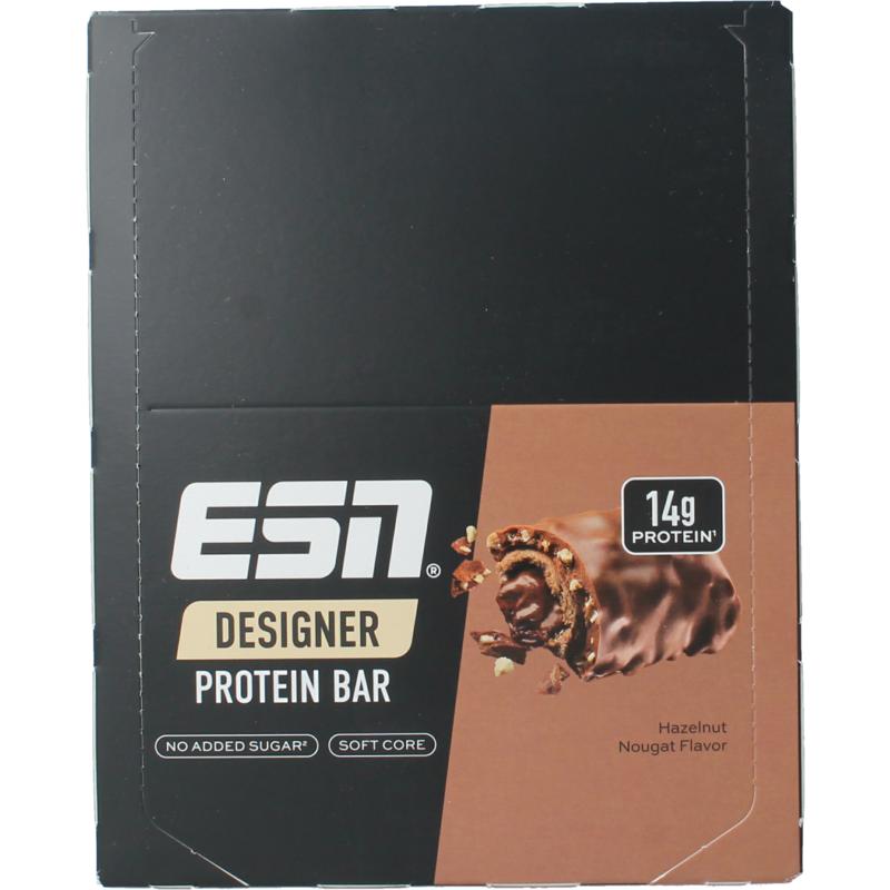 Esn Hazelnut Nougat Bar 45G