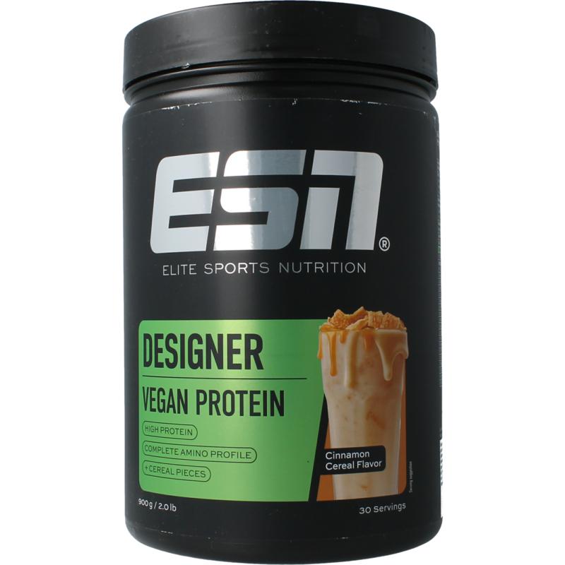 Esn Vegan Designer Protein Cinnamon Cereal