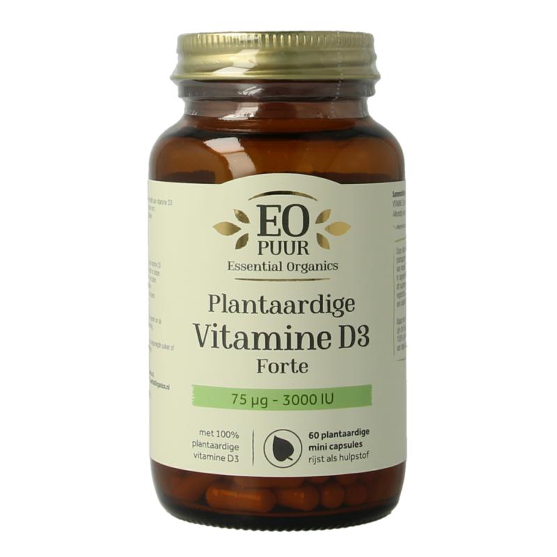 Essential Organics Puur D3 Plantaardige 75 Mcg