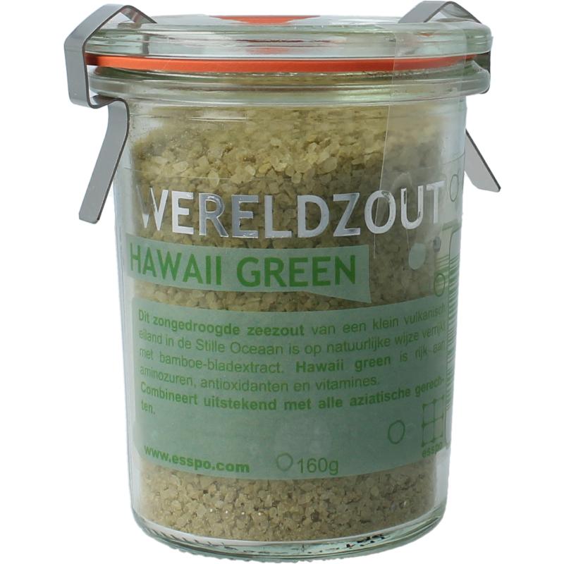 Esspo Wereldzout Hawaii Green Glas