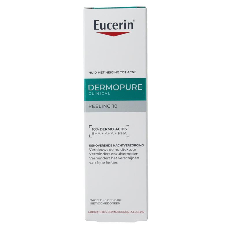 Eucerin Dermopure Clinical Peeling 10 Reno Nachtverzorging