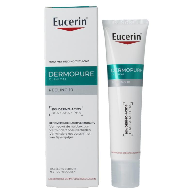Eucerin Dermopure Clinical Peeling 10 Reno Nachtverzorging