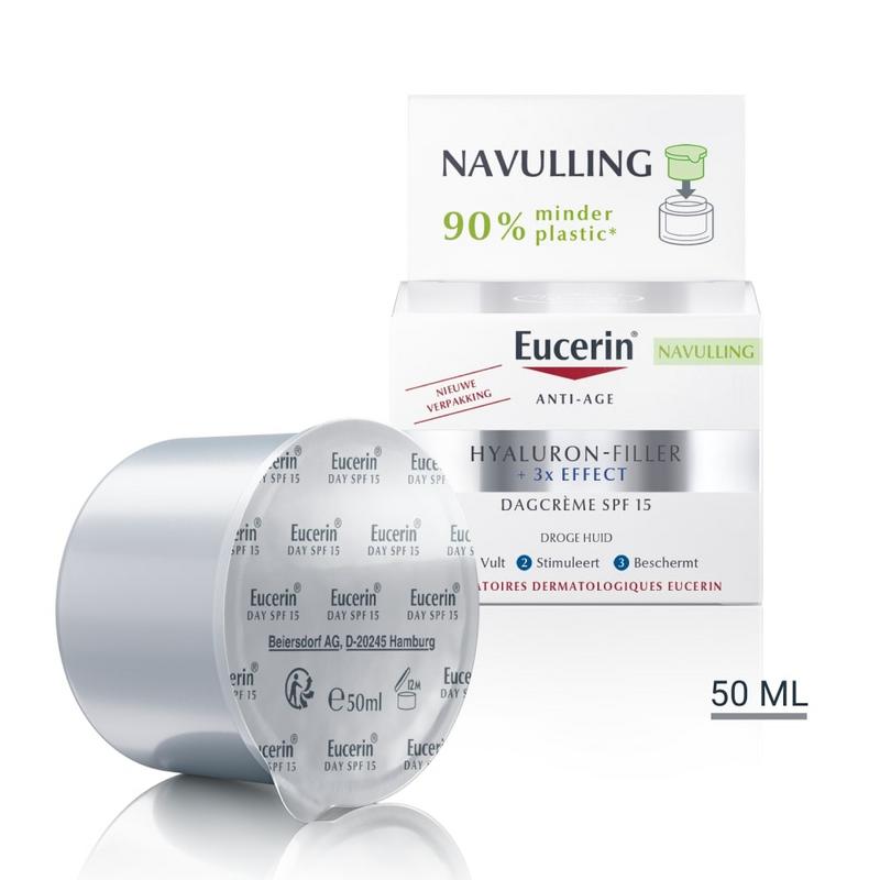 Eucerin Hyaluron-Filler + 3X Effect Dagcreme Spf15 Navul