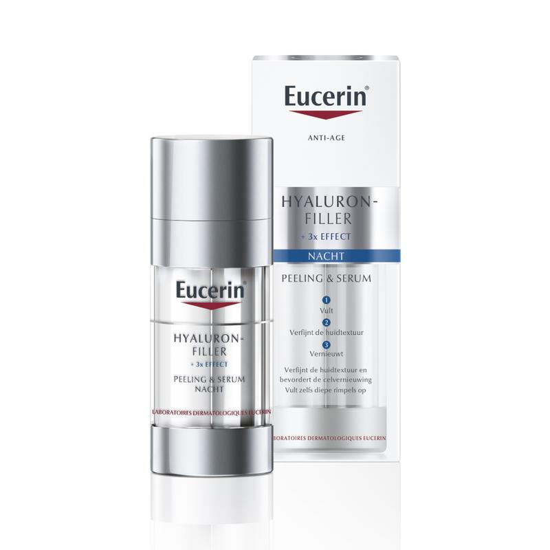 Eucerin Hyaluron-Filler + 3X Effect Peeling & Serum Nacht