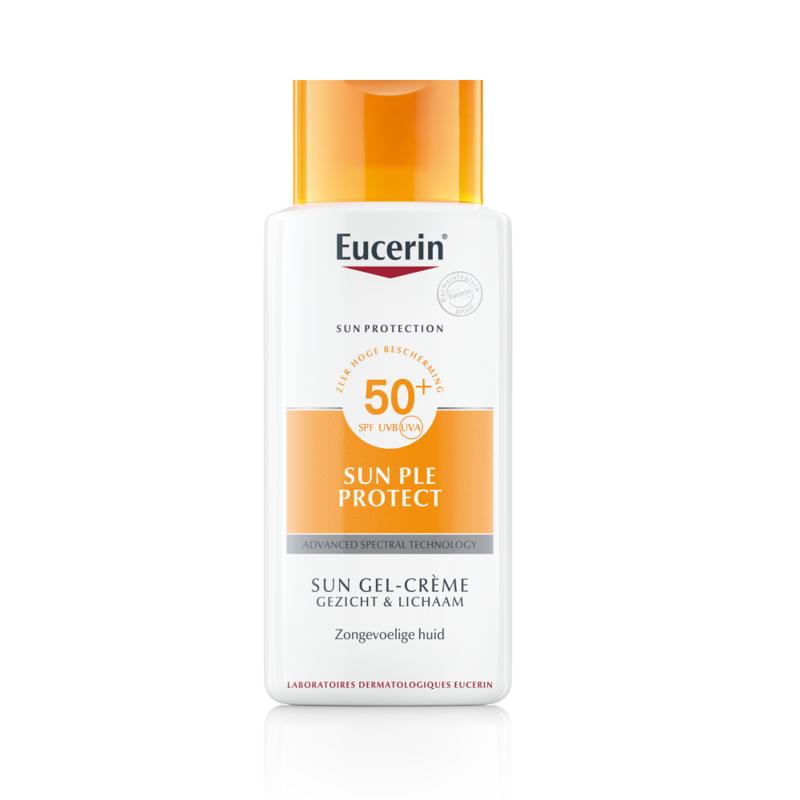 Eucerin Sun Ple Protect Sun Gel-Creme Gez En Lichaam Spf50