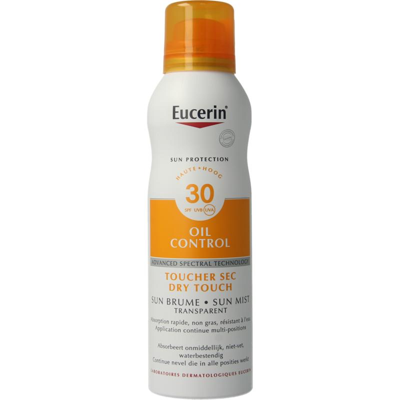 Eucerin Sun Oil Control Mist Transparent Dry Touch Spf30