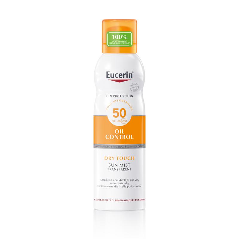 Eucerin Sun Oil Control Mist Transparent Dry Touch Spf50