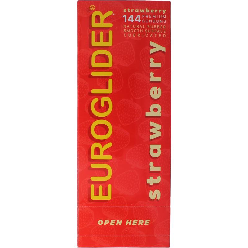 Euroglider Condooms Aardbei