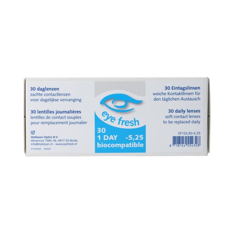 Eyefresh Daglenzen -5.25