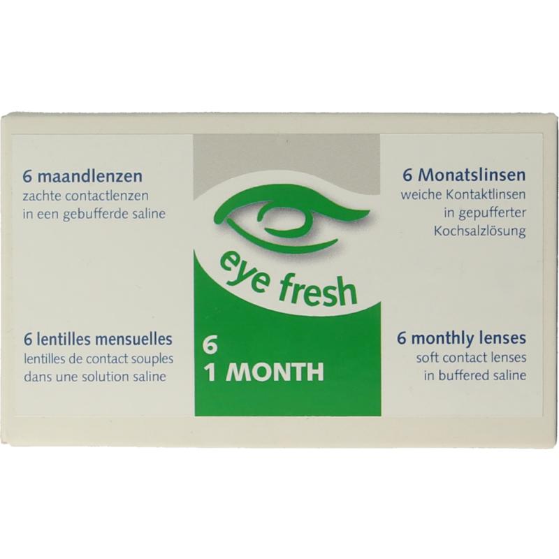 Eyefresh Maandlenzen -1.50