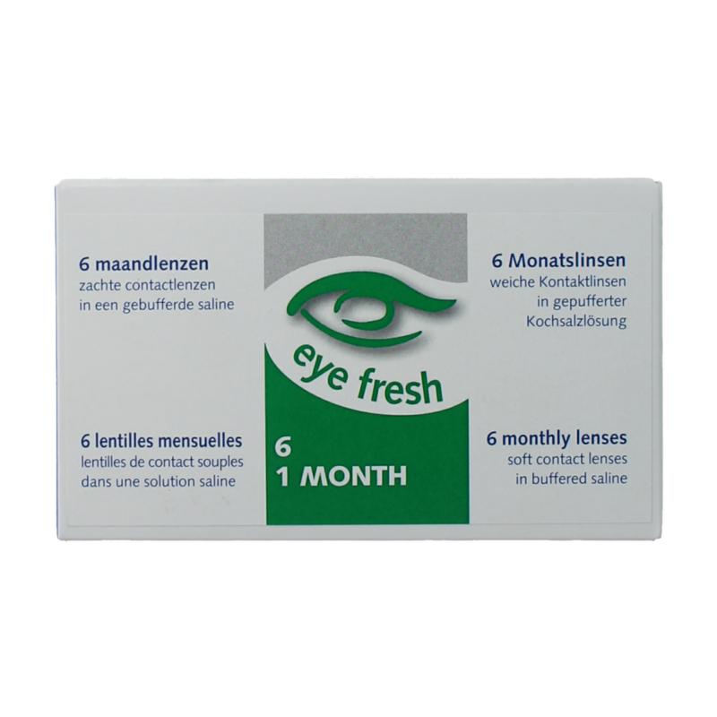 Eyefresh Maandlenzen -2.50