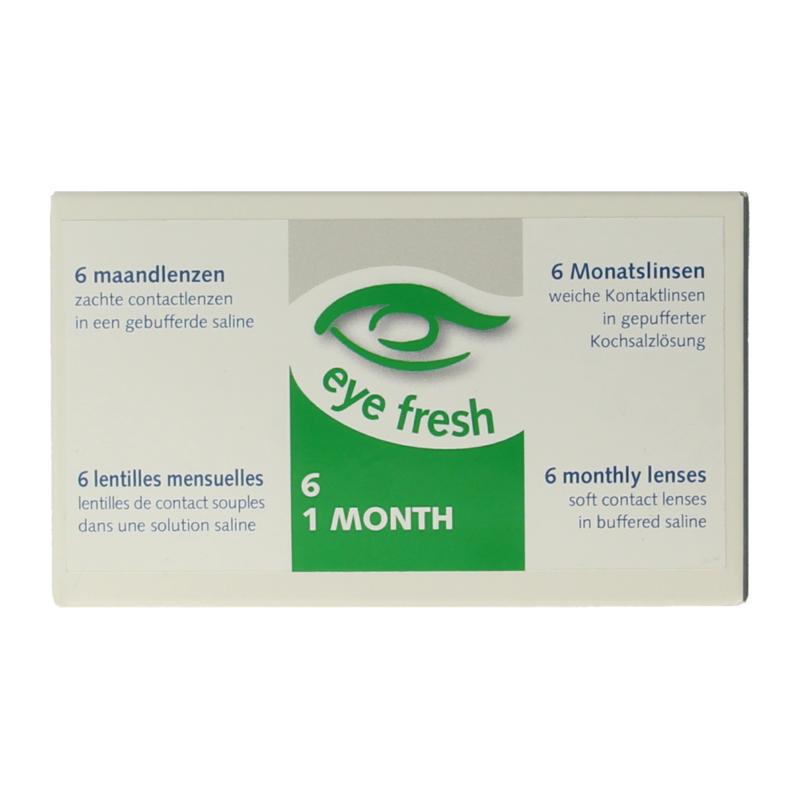 Eyefresh Maandlenzen -4.50