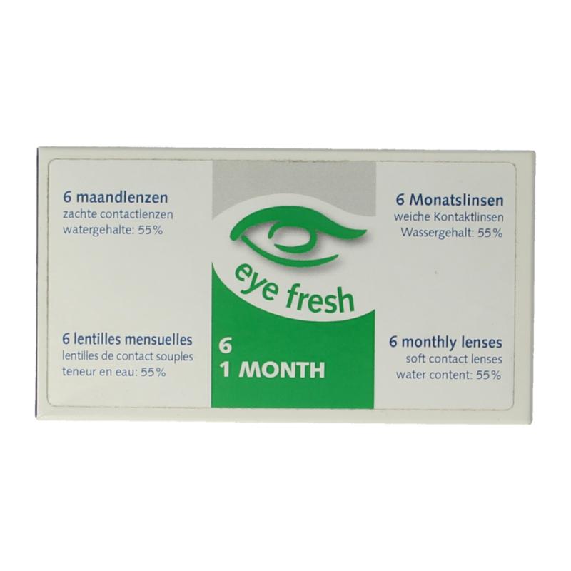 Eyefresh Maandlenzen -6.00