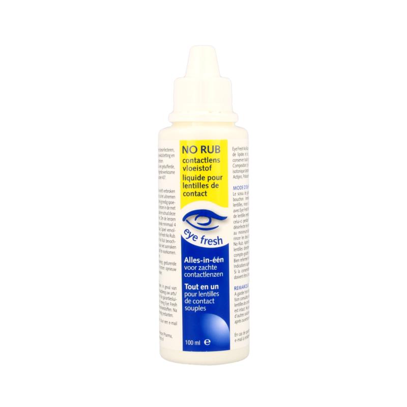Eyefresh No Rub Alles-In-1 Vloeistof Zachte Lenzen