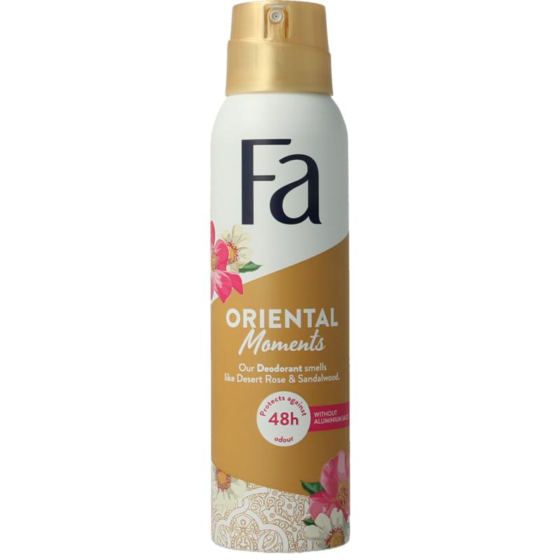 Fa Deodorant Spray Oriental Moments