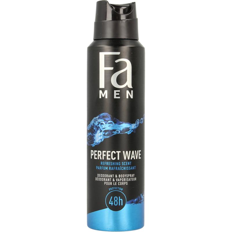 Fa Deodorant Spray Men Perfect Wave