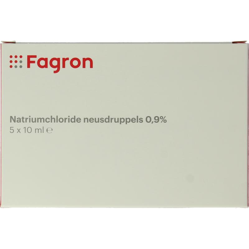 Fagron Natriumchloride Neusdruppels 0.9% 10Ml