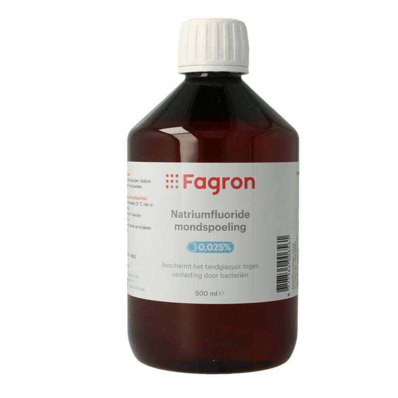 Fagron Natriumfluoride Mondspoeling 0.025