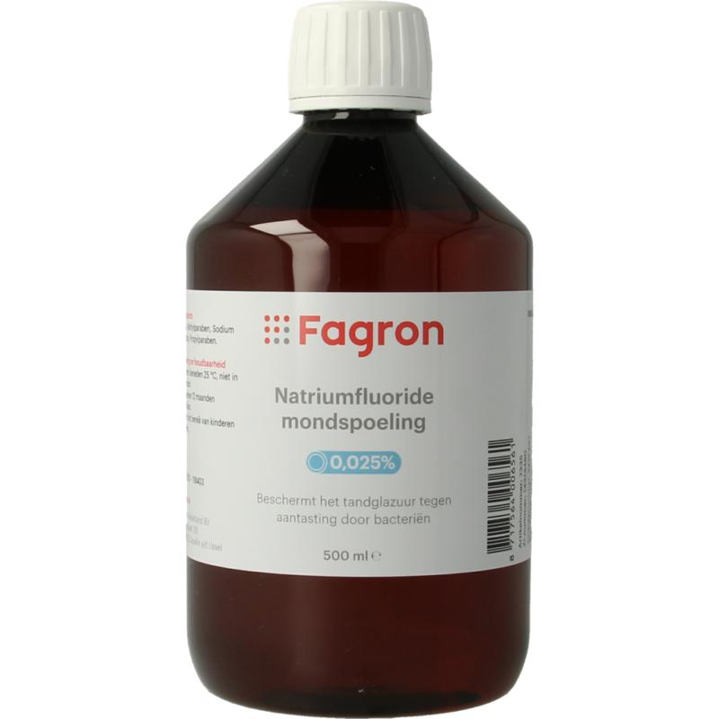 Fagron Natriumfluoride Mondspoeling 0.025