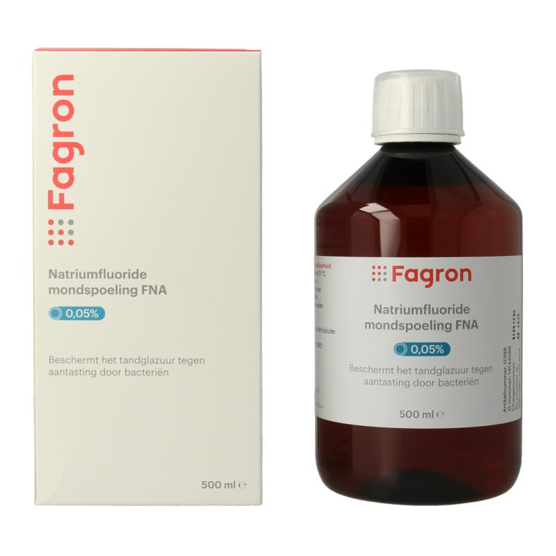 Fagron Natriumfluoride Mondspoeling 0.05%