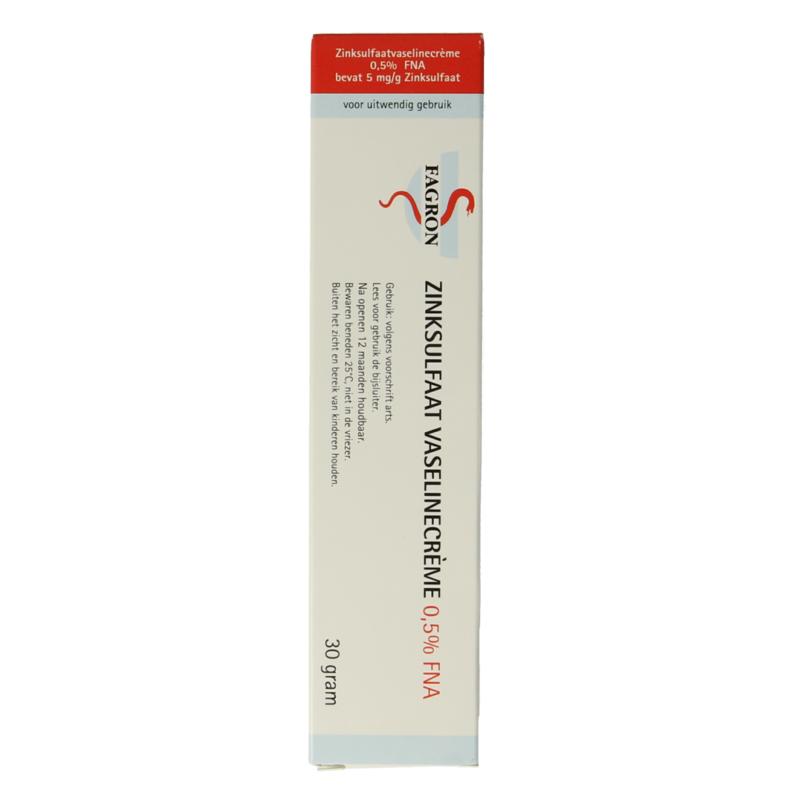 Fagron Zinksulfaat Vaselinecreme 0.5% Fna