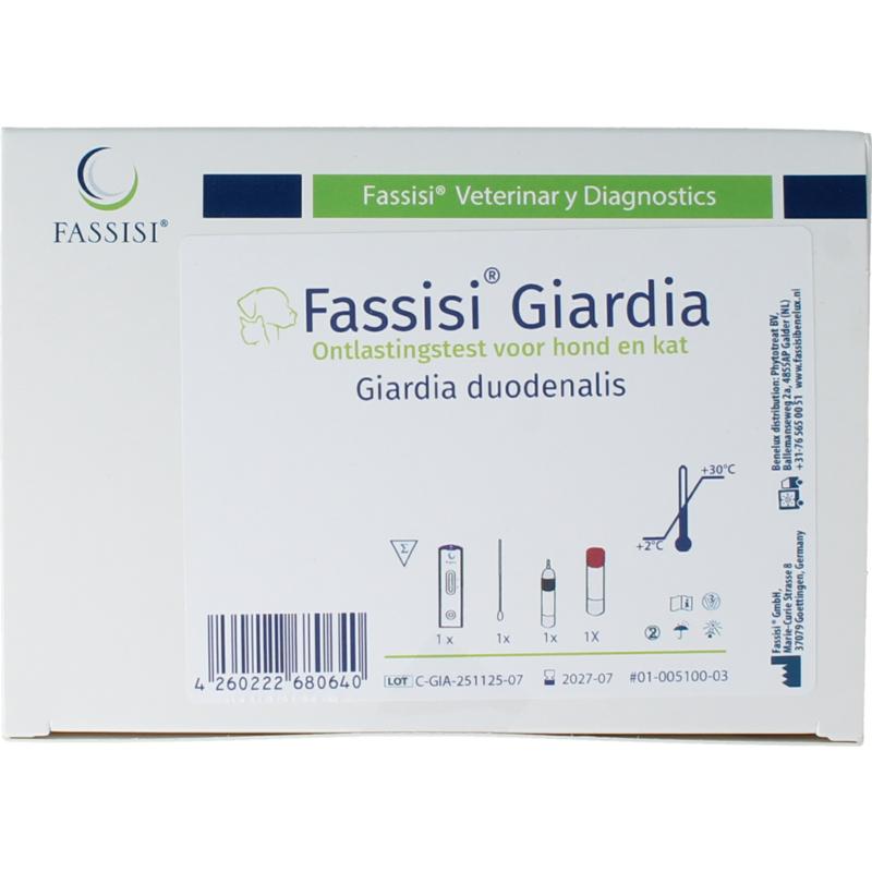 Fassisi Giarda Sneltest Hond En Kat