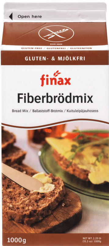 Finax Broodmix Bruin Vezelrijk Glutenvrij