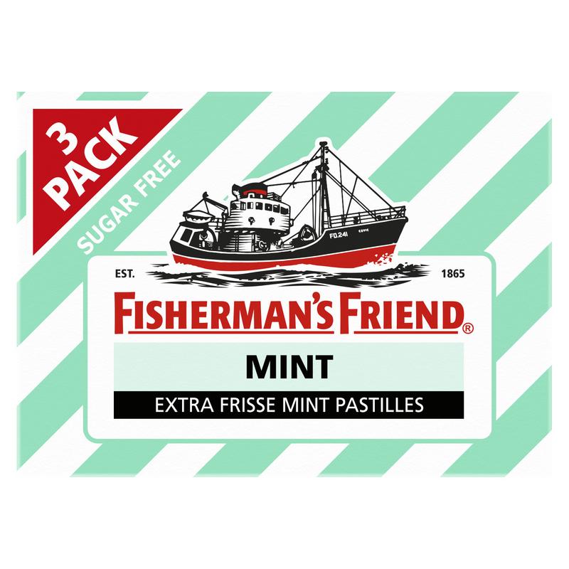 Fishermansfriend Mint Suikervrij 3-Pack