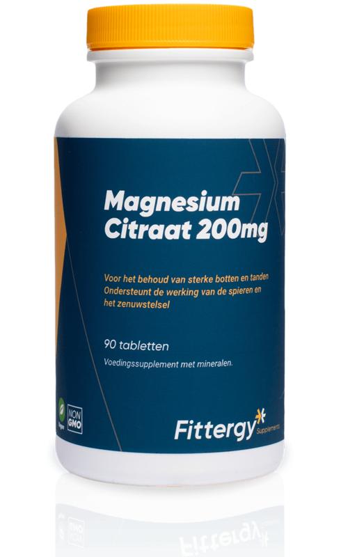 Fittergy Magnesiumcitraat 200Mg