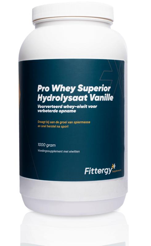Fittergy Pro Whey Superior Hydrolysate Vanille
