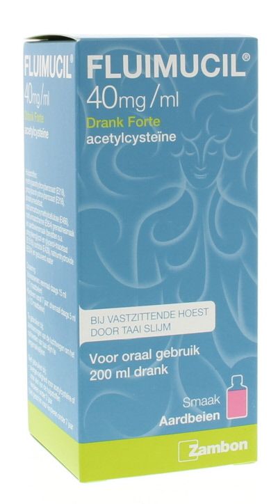 Fluimucil Drank Forte 4%