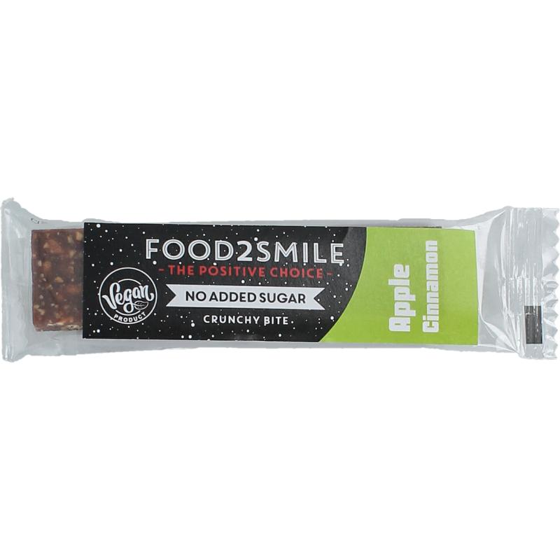 Food2smile Apple Pie Bar Glutenvrij Lactosevrij