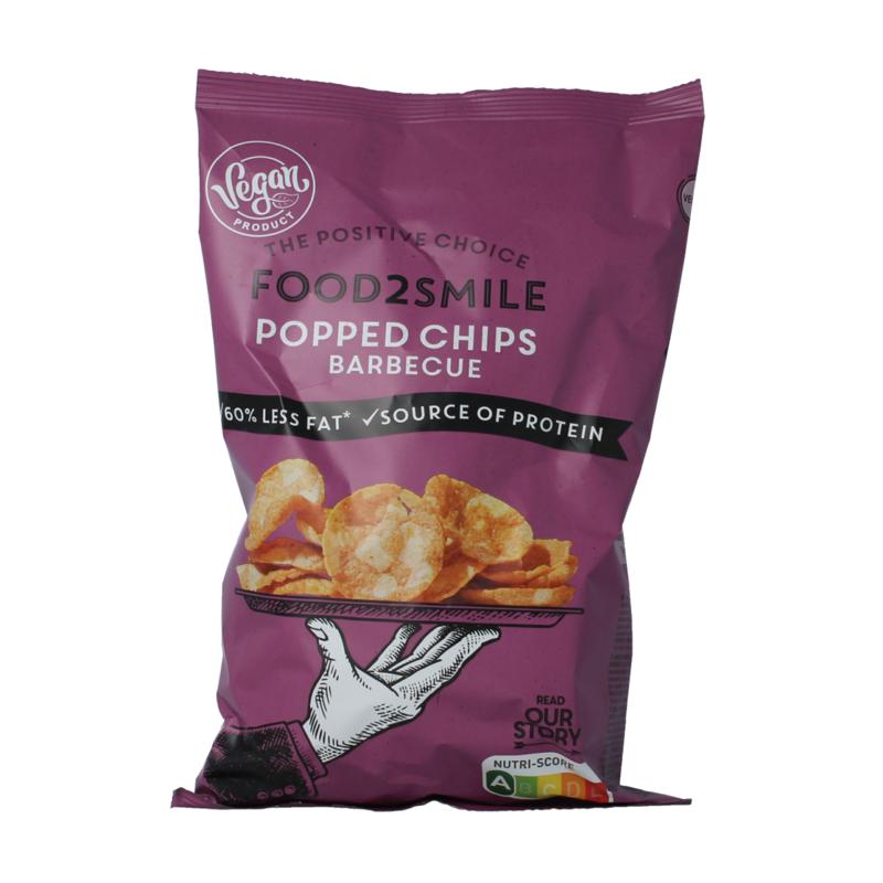 Food2smile Popped Chips Barbecue