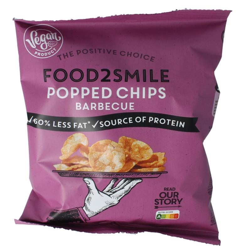 Food2smile Popped Chips Barbeque
